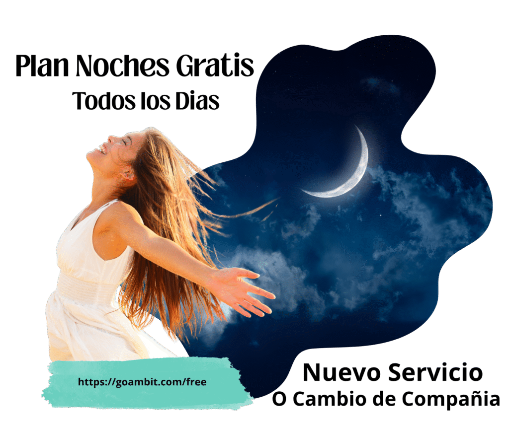 Plan de noches Gratis Ambit Energy Nuevo servicio o cambio de compania